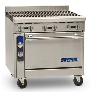 Imperial Range IHR-6 Burner Range, 36" Wide - Natural Gas