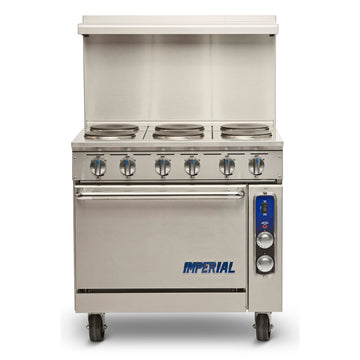 Imperial Range IR-6-E-C Electric Range, 36" Wide - 208V 1