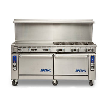 Imperial Range IR-6-G36 Burner Range, 72" Wide - Liquid Propane