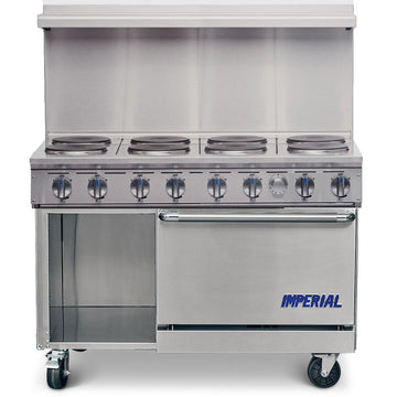Imperial Range IR-8-E Electric Range, 48" Wide - 208V 1