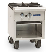 Imperial Range ISPA-18 Stainless Steel Stock Pot Range, 18" Wide, Silver - 21"