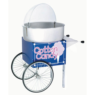 Cretors CCKS-X Stainless Steel Wheel Cart, 40" Wide, Blue - Default Title