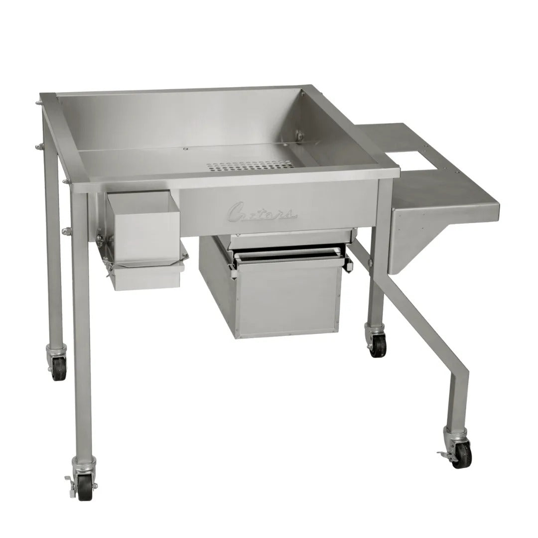 Cretors G43KS-X Stainless Steel Stand, 44 5/8" Wide, Silver - Default Title