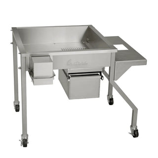 Cretors G43KS-X Stainless Steel Stand, 44 5/8" Wide, Silver - Default Title