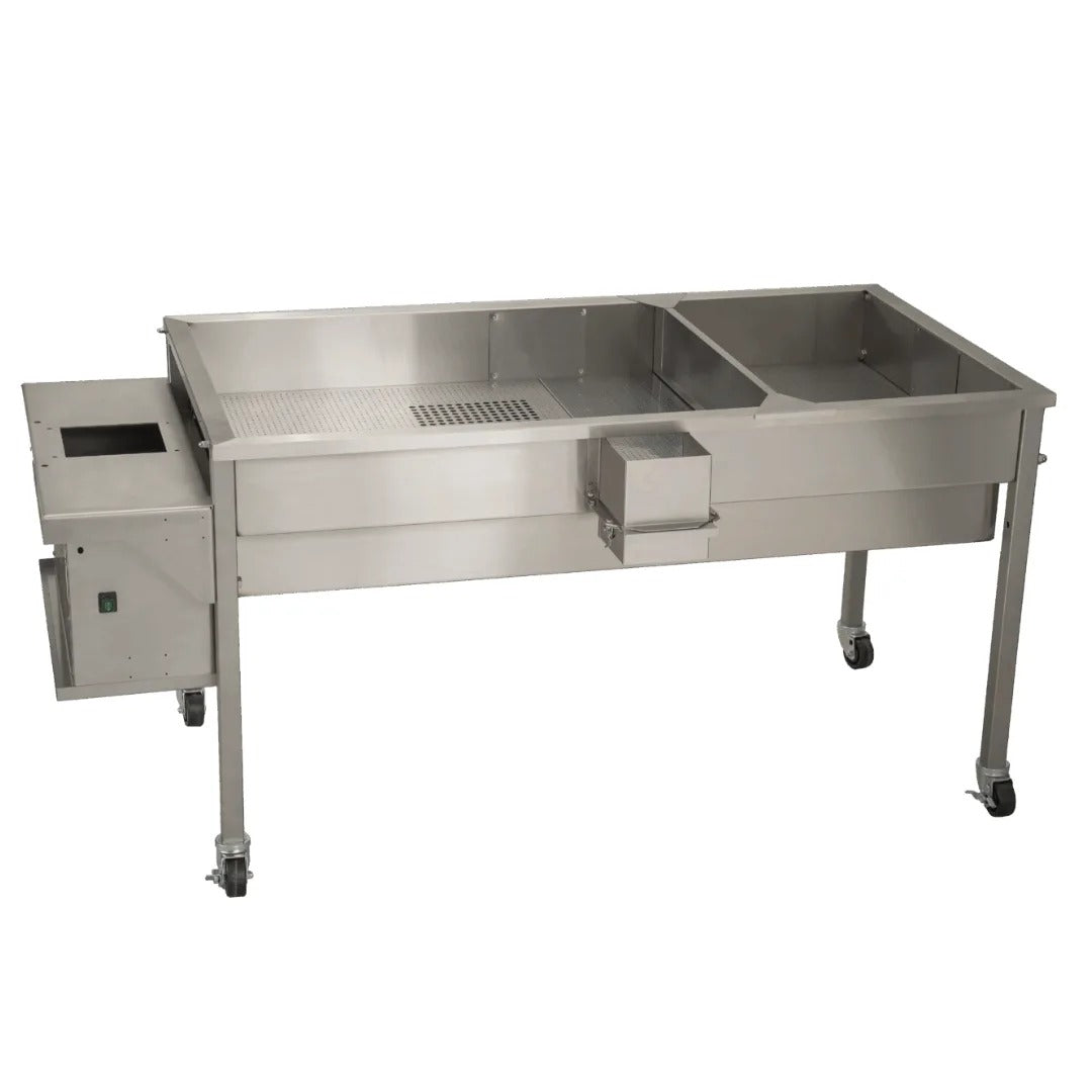 Cretors GCBKAS-X Stainless Steel Popcorn Table, 73 1/8" Long, 120V - Default Title