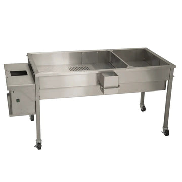 Cretors GCBKAS-X Stainless Steel Popcorn Table, 73 1/8" Long, 120V - Default Title