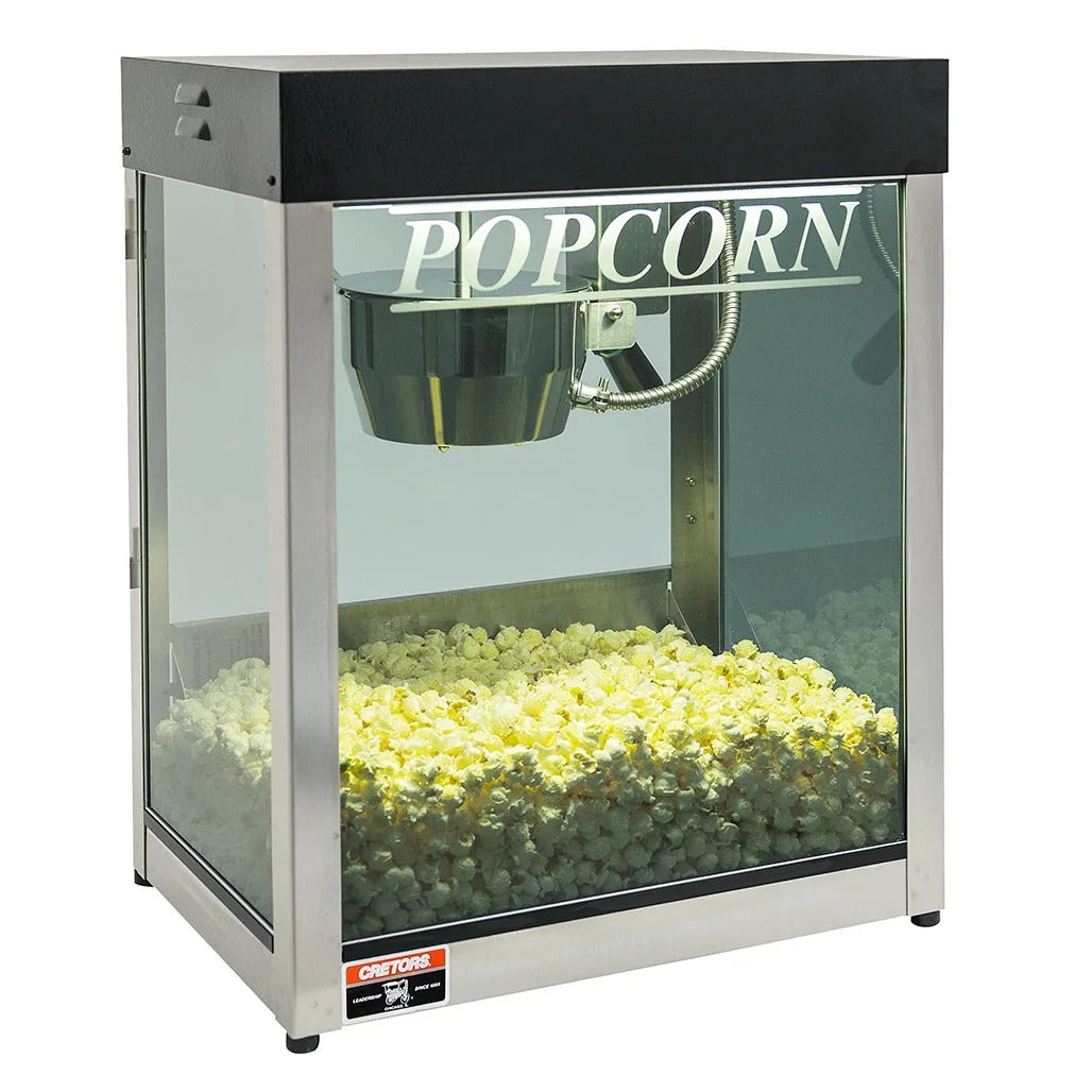 Cretors GR8A1X Popcorn Popper, 21" Wide, 120V - Black