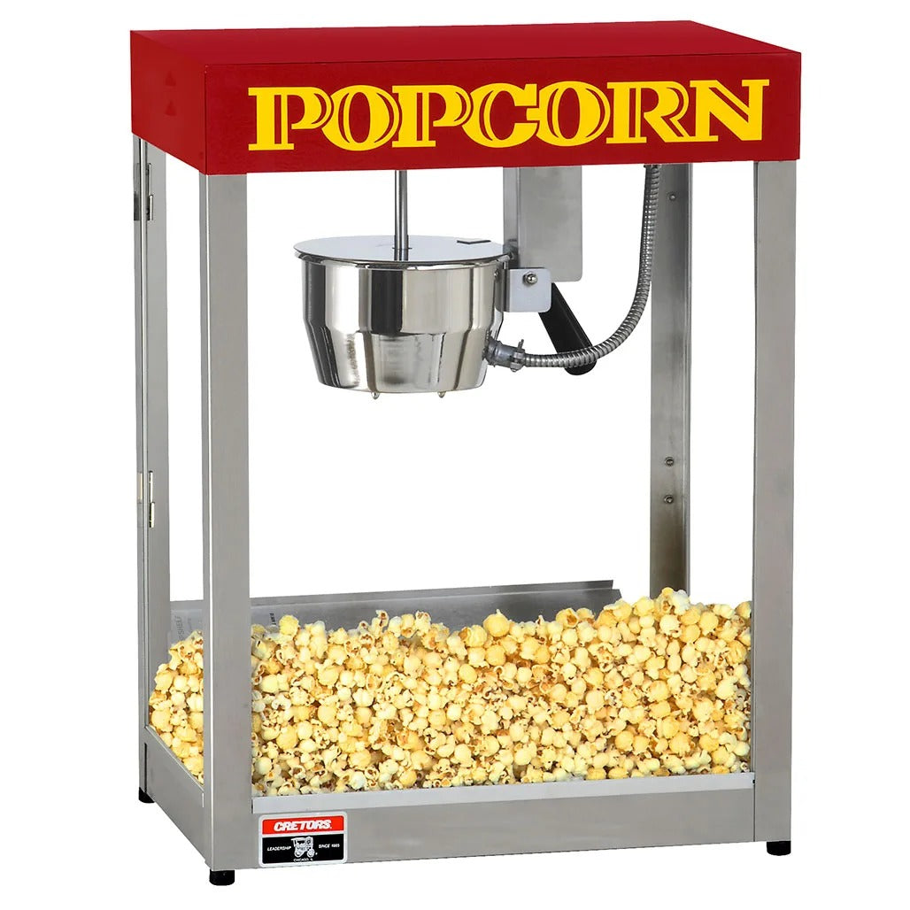 Cretors GR8A1X Popcorn Popper, 21" Wide, 120V - Red
