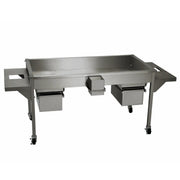 Cretors TGSKS-X Stainless Steel Popcorn Table, 83 1/2" Wide, Silver - Default Title