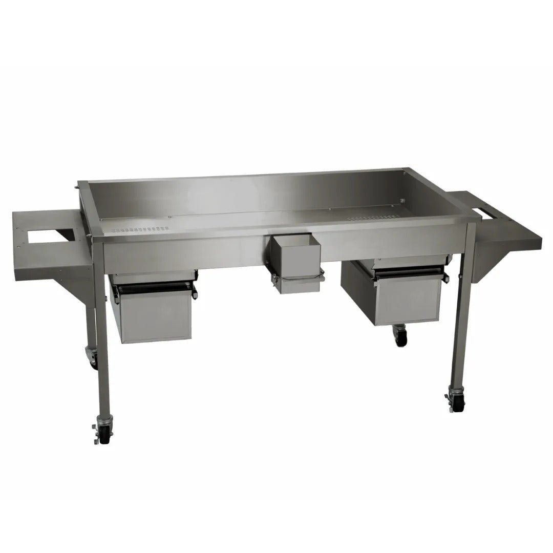 Cretors TGSKS-X Stainless Steel Popcorn Table, 83 1/2" Wide, Silver - Default Title