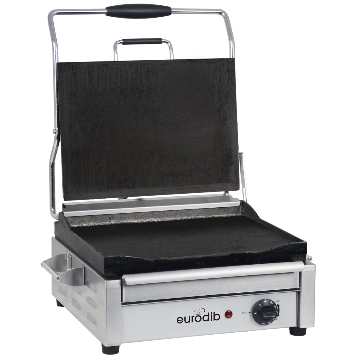 Eurodib Panini Grill, Single, 240V - 17 3/4"