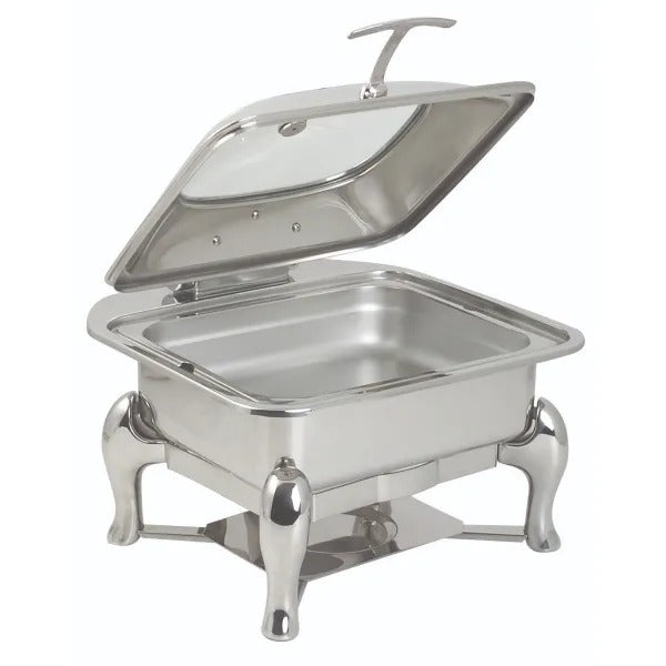 Spring USA 174-6/23 Reflection Stainless Steel Chafer Stand, 2/3 Size, Silver - Default Title