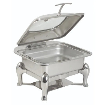 Spring USA 174-6/23 Reflection Stainless Steel Chafer Stand, 2/3 Size, Silver - Default Title