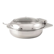 Spring USA 2172 Reflection Stainless Steel Induction Chafer, 6 qt. - Stainless Steel