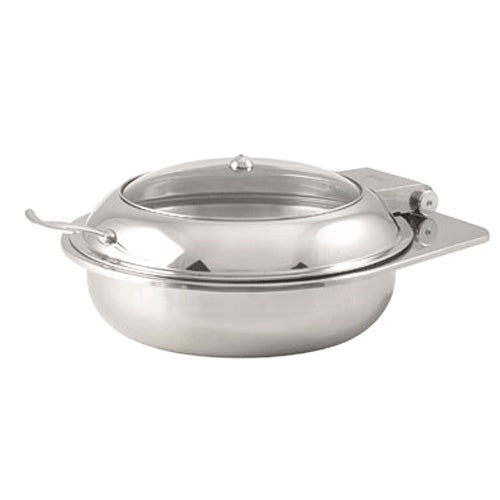 Spring USA 2172 Reflection Stainless Steel Induction Chafer, 6 qt. - Stainless Steel