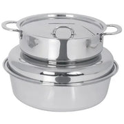 Spring USA Seasons Stainless Steel Induction Chafer, 6 qt. - 2375-6-6H