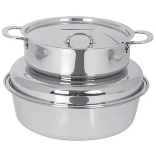 Spring USA Seasons Stainless Steel Induction Chafer, 6 qt. - 2375-6-6H