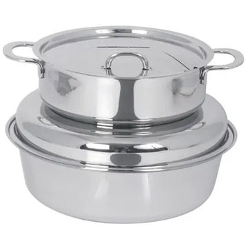 Spring USA Seasons Stainless Steel Induction Chafer, 6 qt. - 2375-6-6H