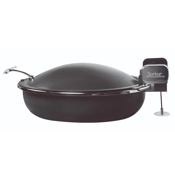 Spring USA 2382 Seasons Stainless Steel Induction Chafer, 4 qt. - Titanium Chrome