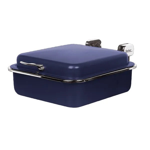 Spring USA 2384 Seasons Stainless Steel Induction Chafer, 2/3 Size - Sapphire