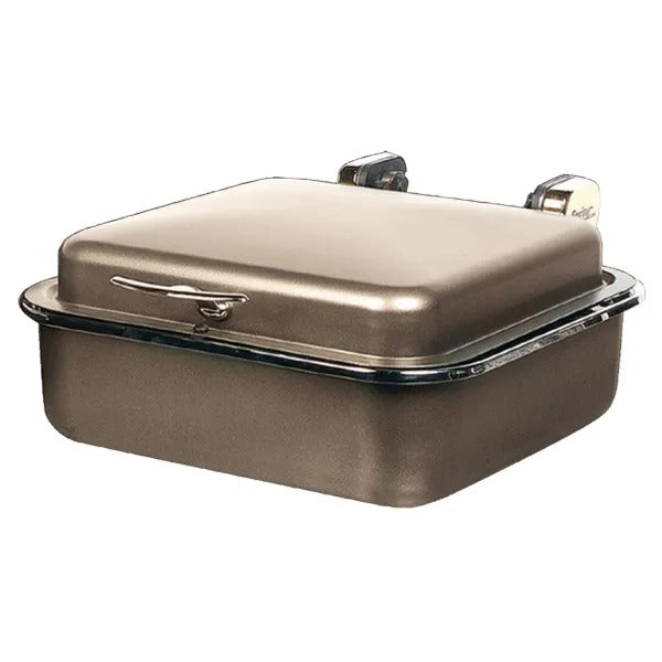 Spring USA 2384 Seasons Stainless Steel Induction Chafer, 2/3 Size - Bronze
