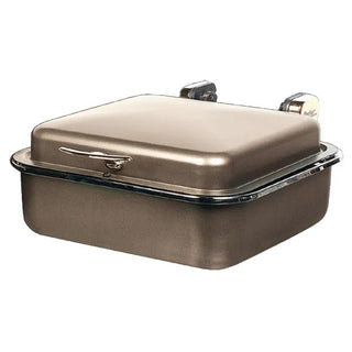 Spring USA 2384 Seasons Stainless Steel Induction Chafer, 2/3 Size - Bronze