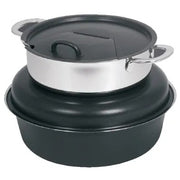 Spring USA Seasons Stainless Steel Induction Chafer, 6 qt. - Titanium Chrome Accents 2385-88-6