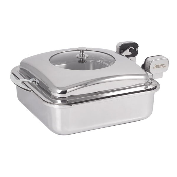 Spring USA 2474-6 Sauteuse Stainless Steel Induction Chafer, 6 qt., Silver - Default Title