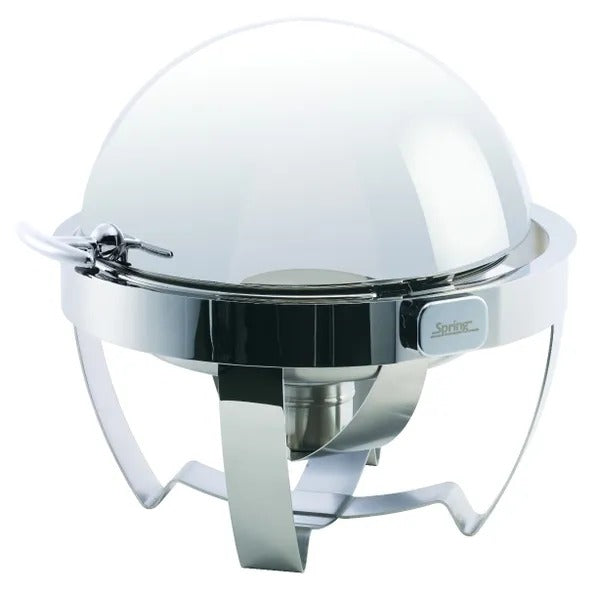 Spring USA 2510-6/35 Rondo Stainless Steel Chafer, 8 qt., Silver - Default Title