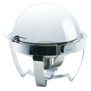 Spring USA 2510-6/35 Rondo Stainless Steel Chafer, 8 qt., Silver - Default Title