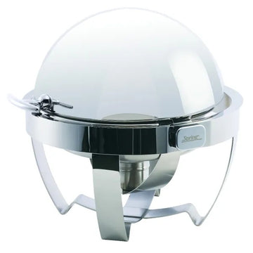 Spring USA 2510-6/35 Rondo Stainless Steel Chafer, 8 qt., Silver - Default Title