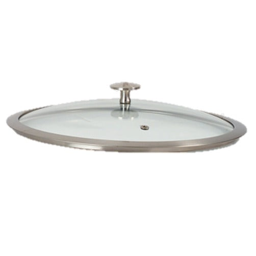 Spring USA 356-21 Motif Glass Pan Cover, Clear - 3 qt.