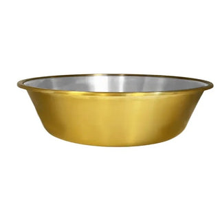 Spring USA 370-90-28 Stainless Steel Pan, 4 qt., Gold - Default Title