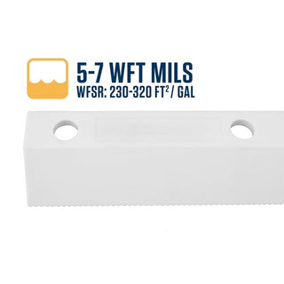 Seymour Midwest Rake Blade, White - 5-7 WFT Mil