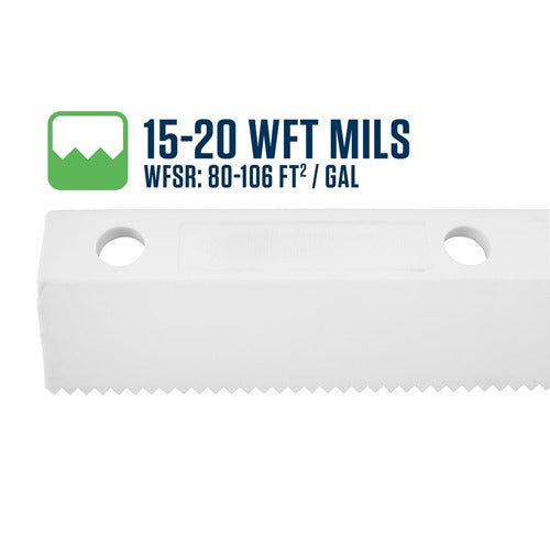 Seymour Midwest Rake Blade, White - 15-20 WFT Mil
