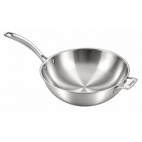 Spring USA 8216-60/34 Primo Wok, 6 qt., Silver - Default Title