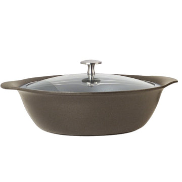 Spring USA 8258-7/27 Motif Casserole Pan, 3 qt., Bronze - Default Title