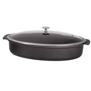 Spring USA 8270-8/38 Motif Oval Roaster, 8 qt., Black - Default Title