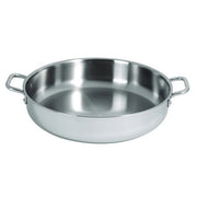 Spring USA 8460-60/40A Primo Paella Pan, 10 qt., Silver - Default Title