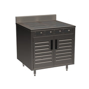 Spring USA BOH Cooking Cabinet, 36" Wide, Silver - 14kW