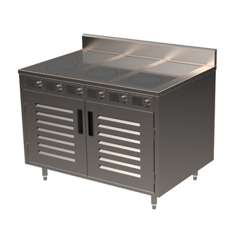Spring USA BOH Cooking Cabinet, 48" Wide, Silver - 21kW