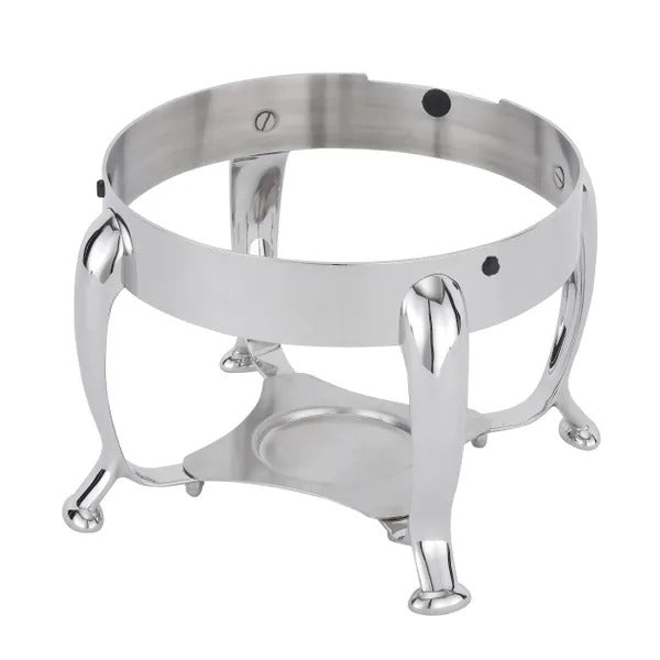 Spring USA E372-28 Reflection Stainless Steel Chafer Stand, Mini, Silver - Default Title