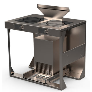 Spring USA ICB23418 Stainless Steel Cooking Station, 34" Wide, 208-240V - Default Title