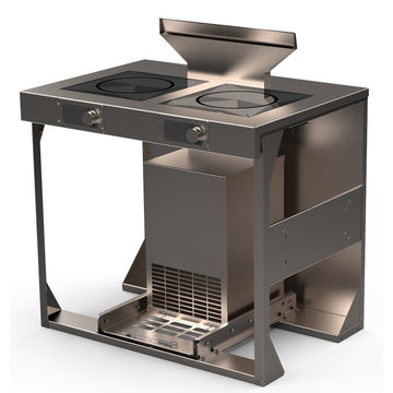 Spring USA ICB23418 Stainless Steel Cooking Station, 34" Wide, 208-240V - Default Title