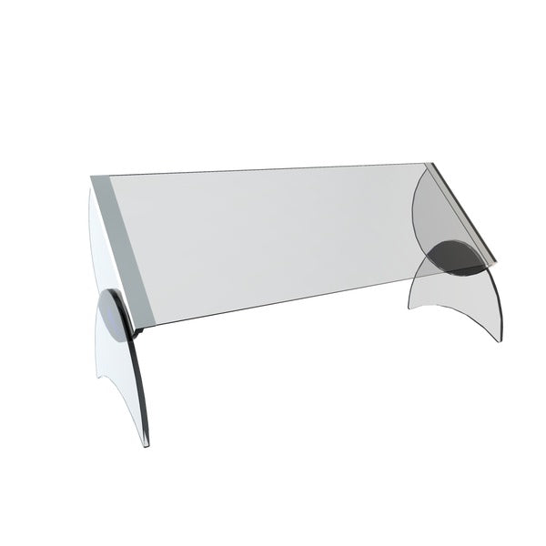 Spring USA Acrylic Sneeze Guard, 36" Wide, Clear - Clear