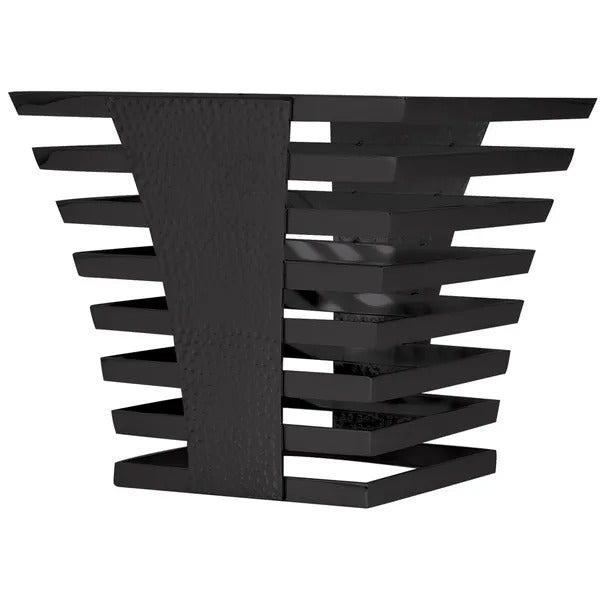 Spring USA XC1123 Xcessories Stainless Steel Display Riser, 6 1/2" x 6 1/2" - Black
