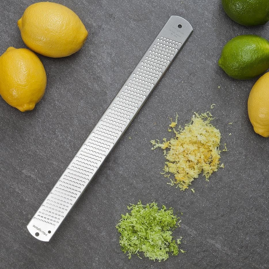 Microplane 40001 Stainless Steel Zester Blade, 1 3/8" x 12", Silver - photo 3