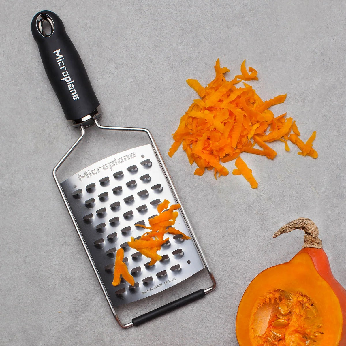 Microplane Stainless Steel Coarse Grater, 12" Long, Silver - photo 2