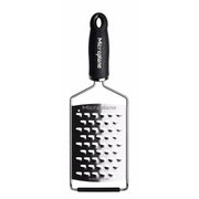 Microplane Stainless Steel Coarse Grater, 12" Long, Silver - 4" / Extra Coarse