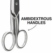 Klein Tools 2100-7 Nickel-Plated Steel Scissors, 5 1/4" Long, Silver - Default Title
